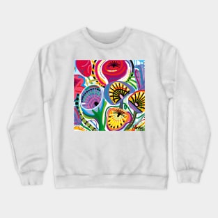 Flower Trip (Square) Crewneck Sweatshirt
